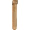 Ekena Millwork Traditional Arts and Crafts Rough Sawn Bracket w/ Offset Brace, Western Red Cedar, 6"W x 34"D x 38"H BKT0604X34X38TRA03RWR - alternate 2